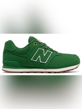 New Balance Kids Green N Logo Sneaker
